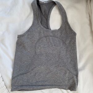 Lululemon Swift tech Racerback Tank Top Gray
